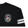 Ladies Mickey & Minnie Mouse Shirt - Mickey & Minnie Mouse - Disney Mickey & Minnie Long Sleeve Varsity Stripe Sleeve Athletic Tee - 4 of 4