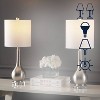 Set of 2 25" Dylan Metal/Crystal Teardrop Table Lamps (Includes LED Light Bulb) - JONATHAN Y - 3 of 4