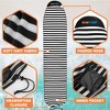 SUN CUBE Surfboard Sock Cover, Protective Surf Bag for Surfing Board, Light Stretchy Surfbag Sleeve Longboard Hybrid Shortboard - 2 of 4