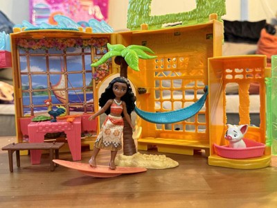 Disney Princess Moana Island Home Stacking Doll House With Small Doll Target