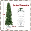 6 Ft/7.5Ft  Pencil Prelit Christmas Tree - 2 of 4