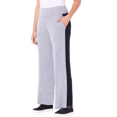 Catherines Women's Plus Size Impossibly Soft Wide Leg Pant