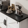 Garvee Rustic Wooden Console Table for Entryway – Versatile Farmhouse Storage Solution with Cabinets and Drawers - 4 of 4