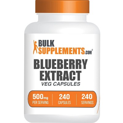 BulkSupplements Blueberry Extract Capsules