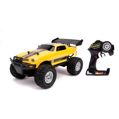 Hollywood Rides Bumblebee 1:12 4x4 1977 Chevy Camaro Elite RC Remote Control Car 2.4 Ghz