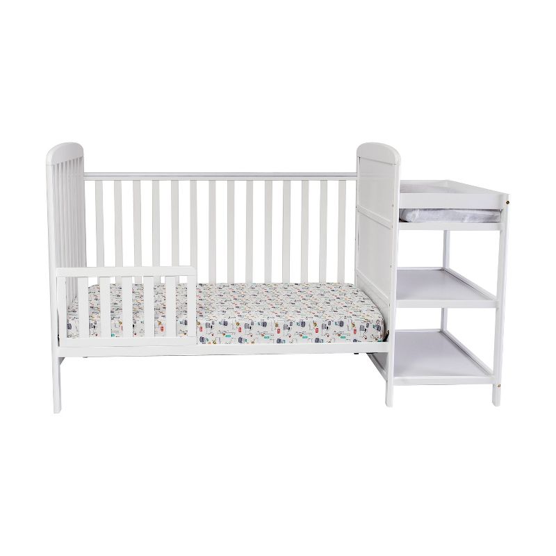 Suite Bebe Ramsey 3-in-1 Convertible Crib and Changer  - White, 5 of 12