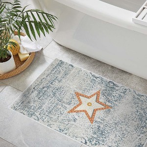 Sussexhome Non-Skid Ultra-Thin Area Rugs for Laundry Room, Entryway, Bathroom and Kitchen - Washable Multipurpose Floor Mat - US States - 1 of 4