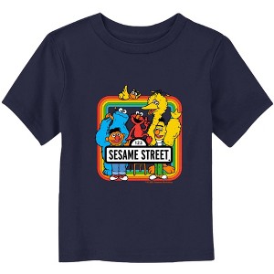 Toddler's Sesame Street Rainbow Box Friends Portrait T-Shirt - 1 of 3