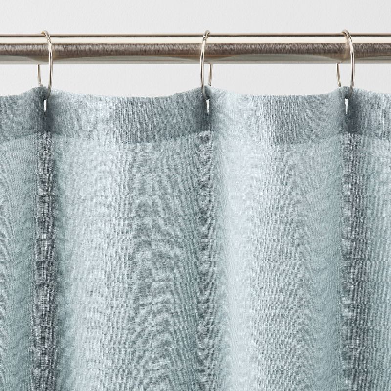 Chambray Shower Curtain - Casaluna™, 4 of 11