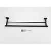 ChicFurnit Bathroom Towel Holder 23.6 Inch Wall Mounted Stainless Steel for Easy Installation and Style, Black, 24.88"*7.48"*2.95" - 4 of 4