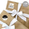 Big Dot of Happiness Tassel Worth The Hassle - Gold - Assorted Graduation Party Gift Tag Labels - To and From Stickers - 12 Sheets - 120 Stickers - 2 of 4