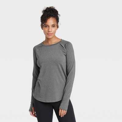 Women's Essential Crewneck Long Sleeve T-Shirt - All in Motion™