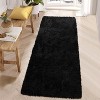 Runner Rug,Non-Slip Stain Resistant Fluffy Nursery Rug,Ultra Soft Shag Throw Carpet Solid Color Indoor Floor Carpet for Bedroom - 2 of 4