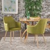 Set of 2 Zeila Mid Century Dining Chair - Christopher Knight Home - image 2 of 4