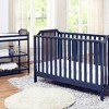 Acoinel Wooden Crib with Natural Accents for Nursery - 2 of 4