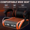 KERDOM Gaming Chair for Adults, Ergonomic Computer Gamer Chair, Black-Orange - 4 of 4