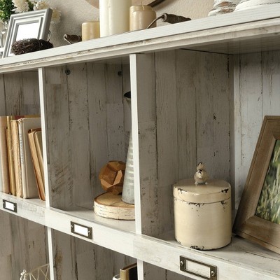 Barrister Lane Versatile White Plank Cubbyhole Bookcase