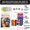 Kits For Kids: Best Friend Bracelets - Make Cool Designs, DIY String Jewelry Kit, Mix-Match-Create, Multicolor & Pattern Bracelets, Kids Ages 8+ - image 4 of 4