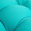 ARTPLANT Outdoor Dinning Seat Pads Cushions with Tie 19"x19"x4",Square Wicker Outdoor Tufted Chair Cushion,Set of 2 - 4 of 4