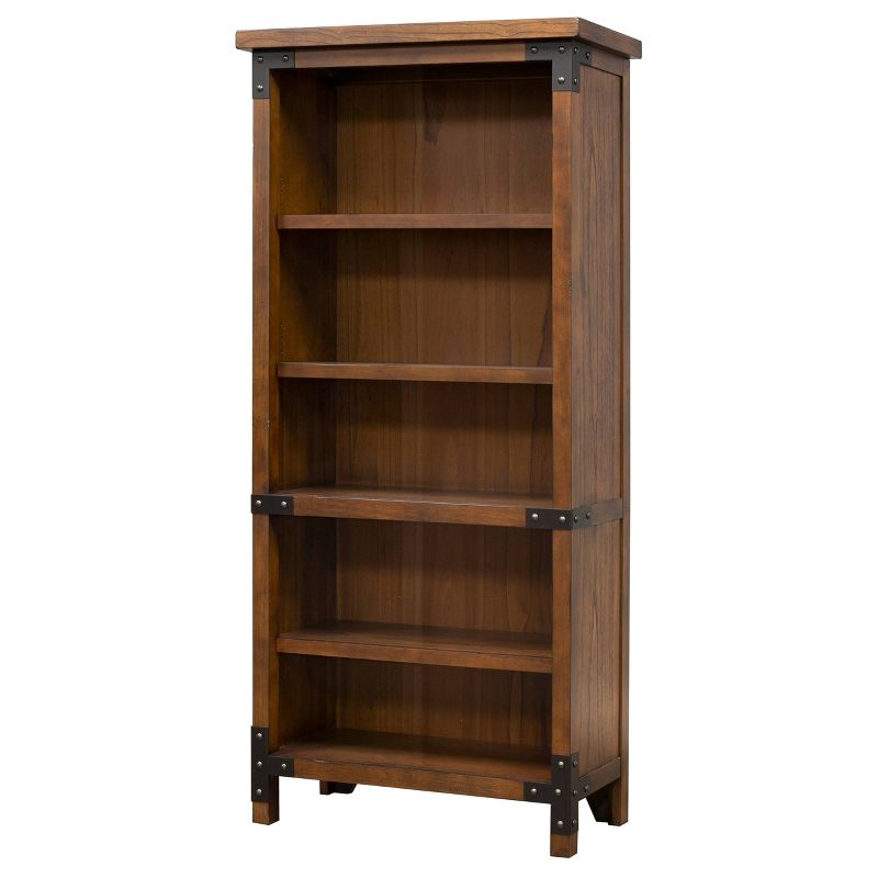 72&#34; Addison Open Bookcase Auburn - Martin Furniture, 5 of 6