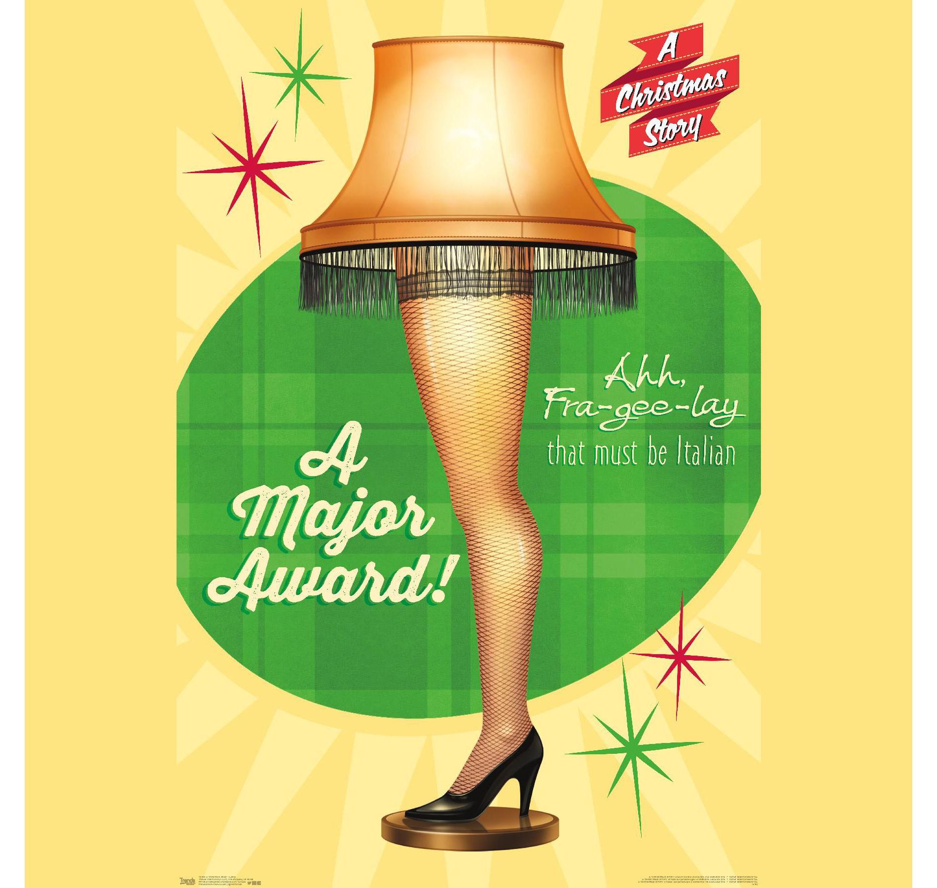 Trends International A Christmas Story - Lamp Unframed Wall Poster Prints