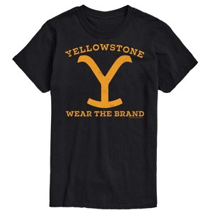 Men's - Yellowstone - Wear The Brand Y Short Sleeve Graphic T-Shirt - 1 of 4