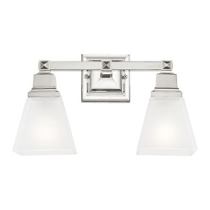 Livex Lighting Mission 2 - Light Vanity in  Polished Chrome - 1 of 1