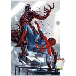 Trends International Marvel Comics - Carnage - Battle with Spider-Man Unframed Wall Poster Prints - 1 of 4