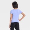 Girls' Short Sleeve Scoop Neck Super Soft T-Shirt - art class™ - 2 of 3