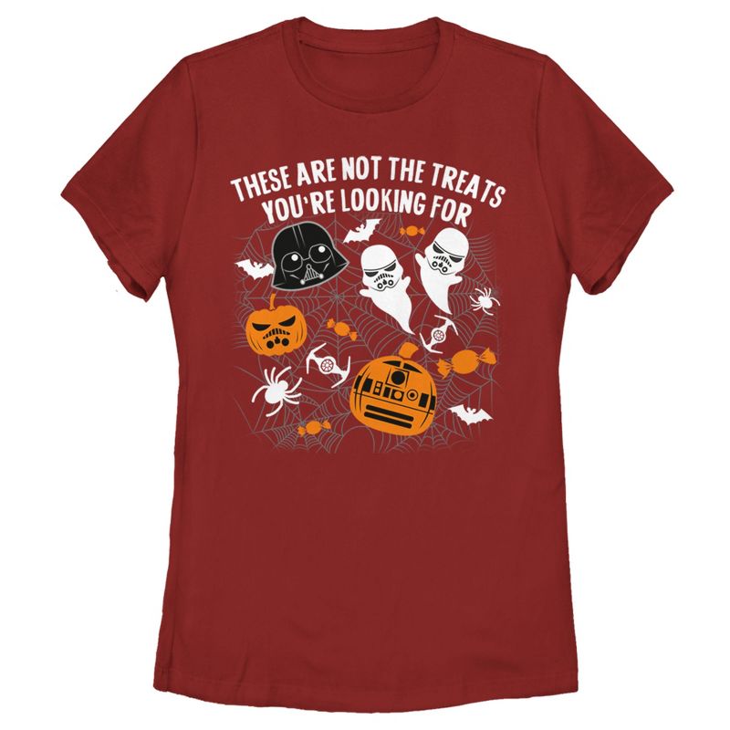 Women's Star Wars Halloween Not the Treats T-Shirt, 1 of 5