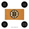 EvergreenNHLBoston Bruins Logo Natural Coir 28 x 16 Inches Indoor Outdoor Doormat - 4 of 4