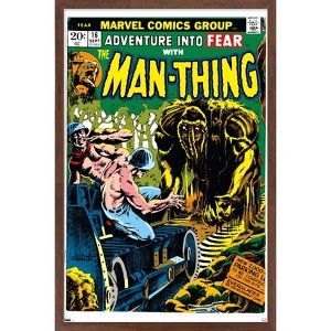 Trends International Marvel Comics: Man-Thing #16 Framed Wall Poster Prints - 1 of 4