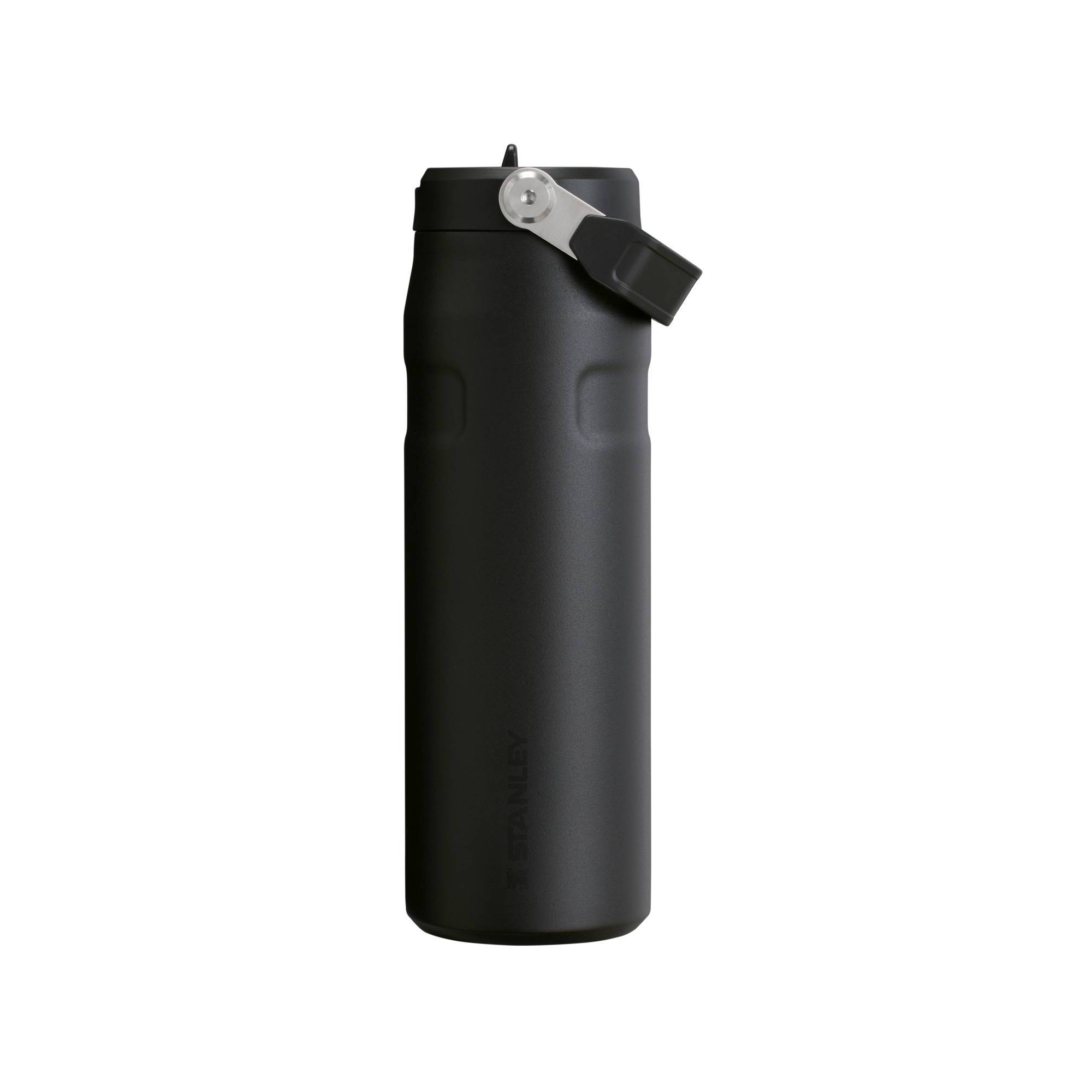 Stanley 24oz IceFlow Aerolight Flip Straw Water Bottle 2.0 - Black 2.0: Stainless Steel Drinkware