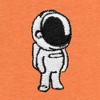Dalix Mens Astronaut Midweight Garment Dye Tee - 2 of 4