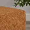 VANOMi Set of 2 Boucle Upholstered Ottomans–Footrests, Makeup Stools, Shoe Benches - 3 of 4