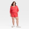 Women's Leisure Studio Mid-Rise Pull-On Shorts - Universal Thread™ - 3 of 3