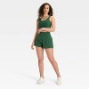 Women's 3" Knit Waistband High-Rise 2-in-1 Shorts - All In Motion™ - 3 of 4