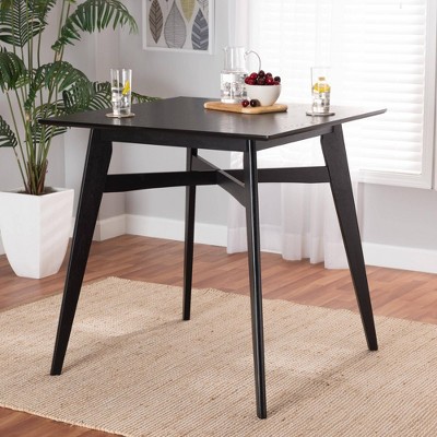 Baxton Studio Leena Wood Counter Height Pub Table