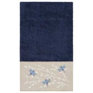 Linum Home Textiles 100% Turkish Cotton BRAELYN Embellished Towel Set - 1 of 2