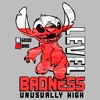 Girl's Lilo & Stitch Badness Level Unusually High T-Shirt - 2 of 4