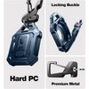 Dexnor Full-body Shockproof Case for AirTag,Anti-lost Protective Cover Airtag Holder Keychain with Key Ring & Carabiner - 2 of 3