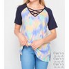 Women's Criss Cross Top - PLUS - honeyme - 4 of 4