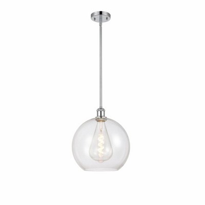 Athens - 1 Light Mini Pendant In Industrial Style-14.38 Inches Tall and 11.75 Inches Wide