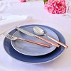 Godinger Silver 20pc Regal Copper Handle Stainless Steel Flatware Set Brown: Service for 4, Dishwasher-Safe, 18/10 Steel - 2 of 2