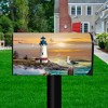 Briarwood Lane Sunset Lighthouse Summer Large Mailbox Cover Nauti - 2 of 3