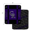 MLB Colorado Rockies Reverse Block Double Sided Ultra Cozy Blanket - 3 of 3