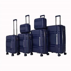 FATMOON 6-Piece Hard Shell Lightweight Luggage Set with Spinner Wheels and TSA Lock , Expandable, Carry-On Luggage with Password Lock - 1 of 4
