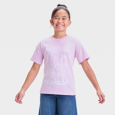 Girls' Short Sleeve Oversized Graphic T-Shirt - Cat & Jack™