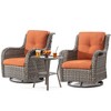 UPTIOT Wicker Outdoor Rocking Chair - 2 of 4