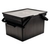 Advantus Companion Portable File, Letter/Legal Files, 17" x 14" x 11", Black - 2 of 4